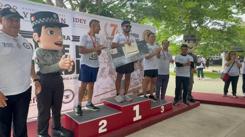 Carrera (1) Carrera “Ponte en Guardia” celebra siete años de la Guardia Nacional
