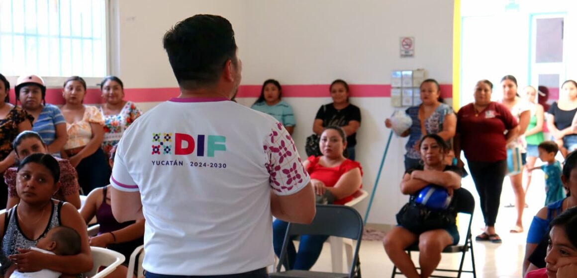 DIF (5) DIF Yucatán fortalece la nutrición durante los primeros mil días de vida con acciones de orientación alimentaria