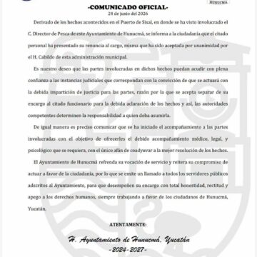 Director de Pesca de Hunucmá es denunciado ante la FGE por presunta agresión a jóvenes