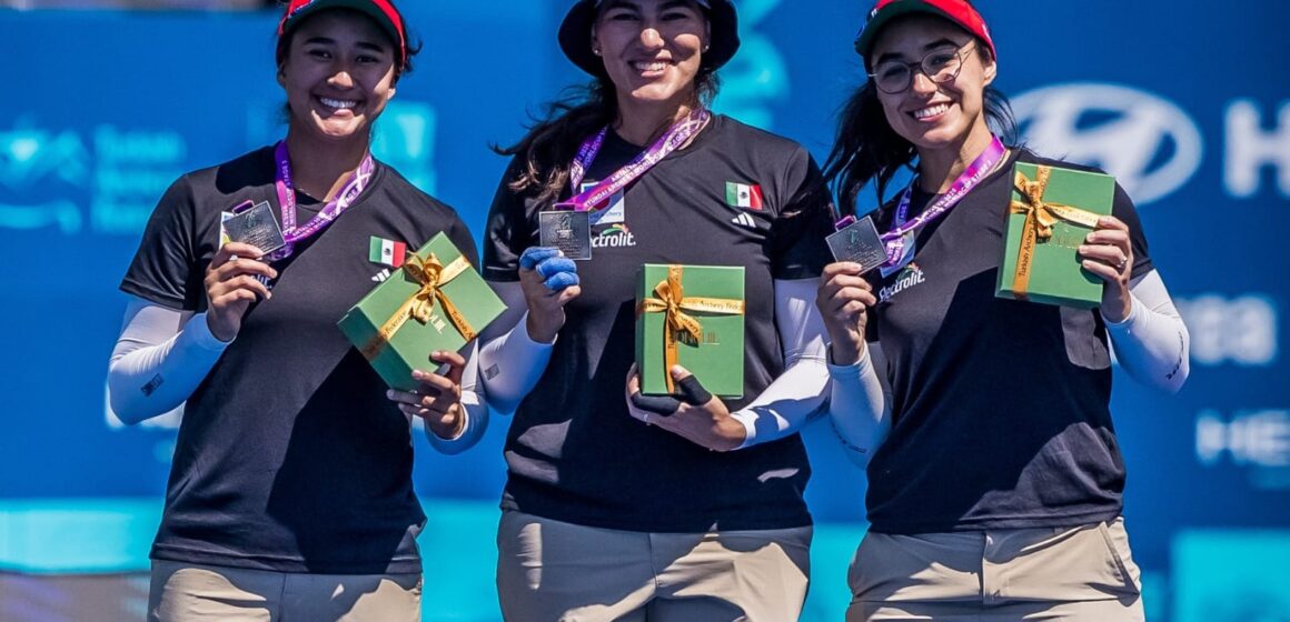 Tiro con Arco Mexicano se llevó 7 medallas en la Copa del Mundo