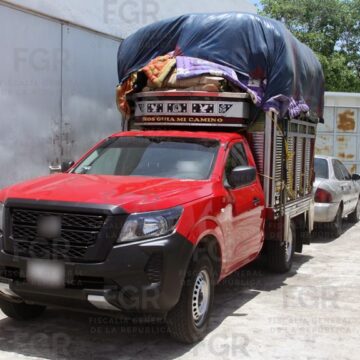 FGR OBTIENE VINCULACIÓN A PROCESO CONTRA DOS PERSONAS POR TRANSPORTAR PSICOTRÓPICOS EN YUCATÁN