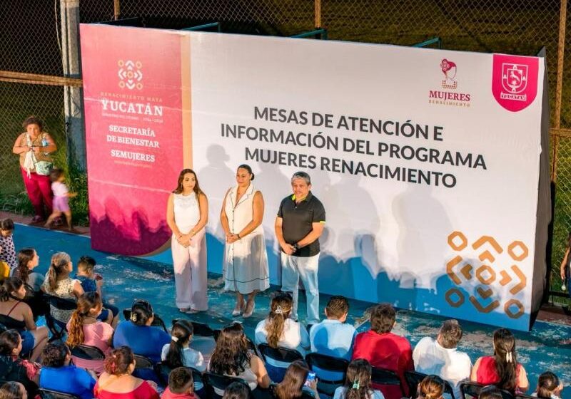 Gobierno del Estado acompaña a beneficiarias de Mujeres Renacimiento