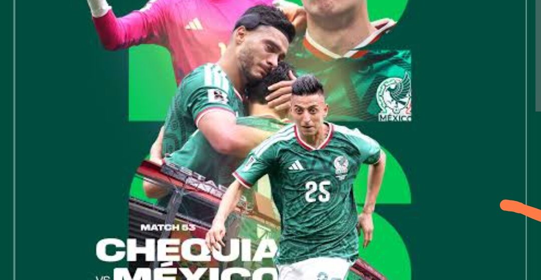 hoy juega el TRI        México VS  Chequia