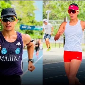 podio Marcha atlética mexicana brilla en el Panamericano de Medellín 2026