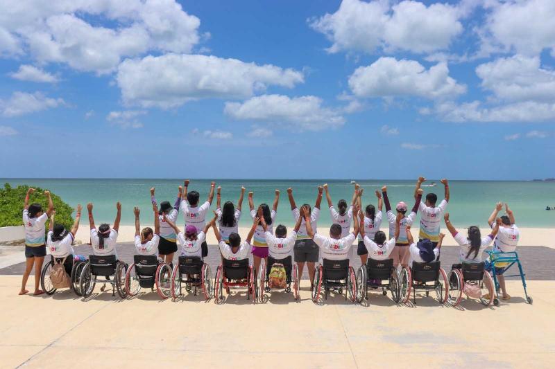 progreso DIF Yucatán promueve autonomía de personas con discapacidad mediante actividades recreativas