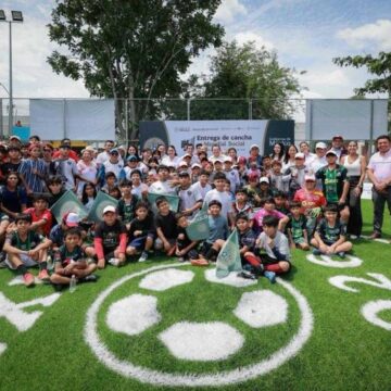 renacimiento2 Renacimiento Maya acerca espacios deportivos a colonias con canchas del Mundial Social 2026