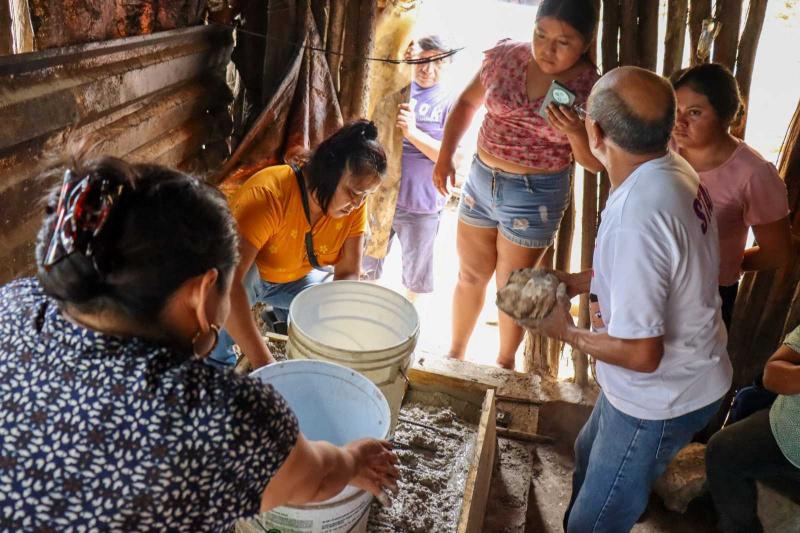 tunkas Familias de seis comunidades aprenden a construir fogones en alto