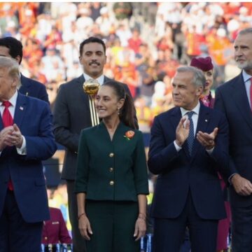 Mandatarios destacan legado de amistad y esperanza de los tres países anfitriones