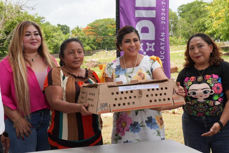 DIF Yucatán (14) DIF Yucatán impulsa seguridad alimentaria con proyectos productivos en comunidades de Muna y Maxcanú