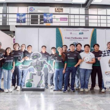 Estudiantes yucatecos muestran su talento en la Copa FutBotMx 2026