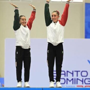 Gran día para México en gimnasia de trampolín en Santo Domingo 2026