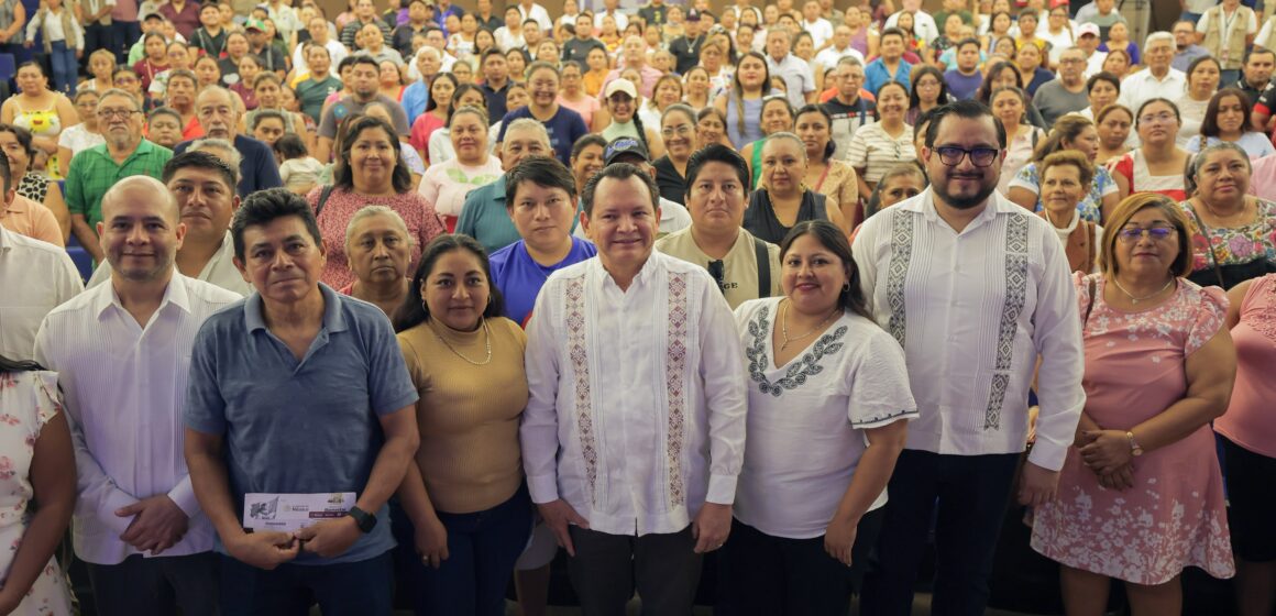 *Más de 61 millones de pesos benefician a 70 comunidades mayas de Yucatán: Joaquín Díaz Mena*
