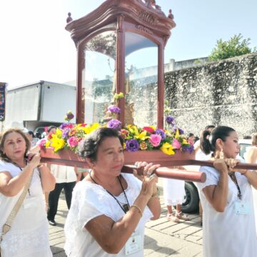 Motul celebra con fervor a la Virgen del Carmen; miles de feligreses inundan las calles con mañanitas, misa y procesión, la ciudad vive una de sus fiestas patronales más arraigadas este 16 de julio