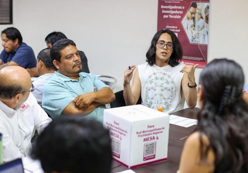 Urgen a mejorar infraestructura de agua, movilidad y seguridad en foros del plan metropolitano para Mérida