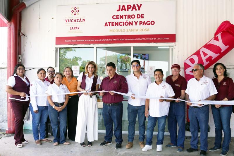Japay-santa-rosa (1) Japay abre módulo en Santa Rosa para atender a más de 40 mil usuarios del sur de Mérida