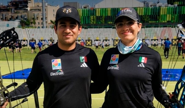 Miguel Becerra y Ximena Estrada México, por un oro más en la Copa del Mundo de Tiro con Arco Madrid 2026