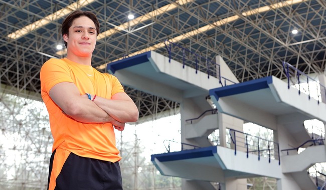 Osmar Olvera Osmar Olvera pone la mira en Centroamericanos con escala en la Copa México de Clavados