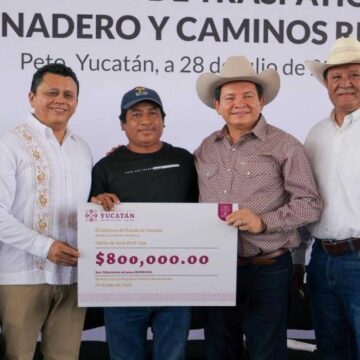 Invierte Renacimiento Maya 11 millones 760 mil pesos en beneficio de familias productoras del sur de Yucatán