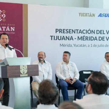 Renacimiento Maya suma ruta Tijuana-Mérida para fortalecer conectividad, turismo y economía