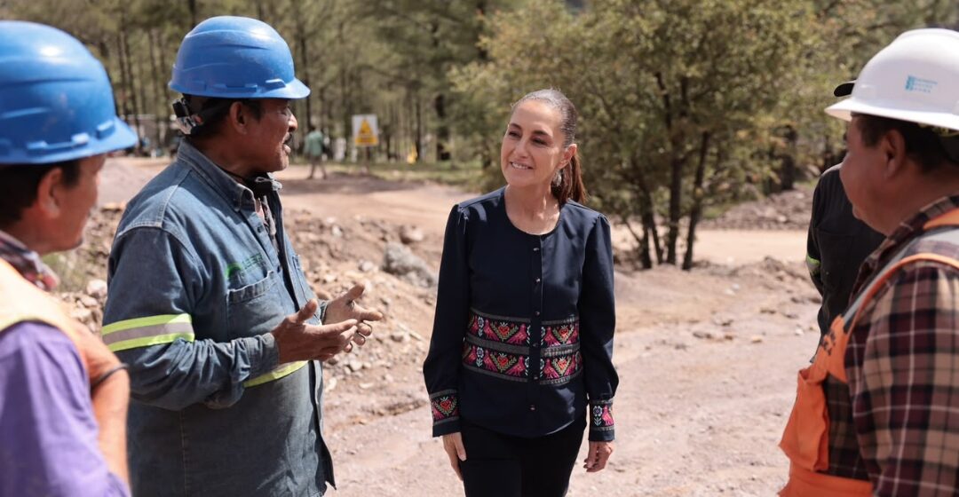 Presa Tunal II garantiza agua para más de 600 mil personas, agua limpia libre de arsénico; Claudia Sheinbaum supervisa la obra