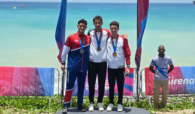 Strehlke conquista el oro (1) Paulo Strehlke conquista el oro en aguas abiertas y lidera cosecha de cuatro medallas para México en Santo Domingo 2026