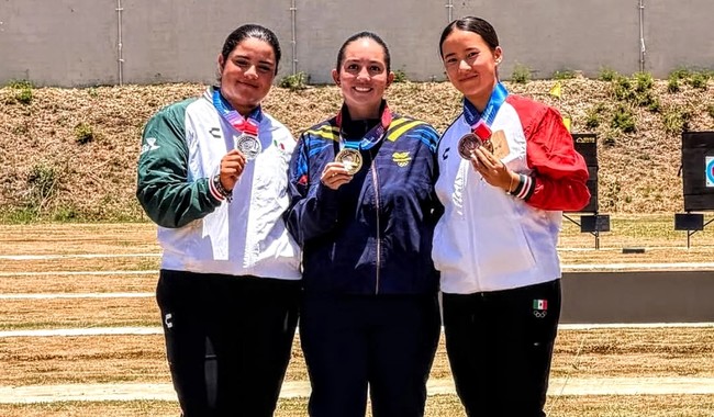 Tiro-arco (2) Aumenta México su cosecha de medallas en el tiro con arco de Santo Domingo 2026