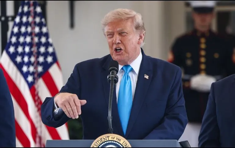 Trump-casa-blanca Trump utiliza la crisis migratoria en Ceuta para alertar sobre EE. UU. en 2028