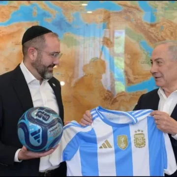 Benjamín Netanyahu expresa su apoyo a Javier Milei ante la final del Mundial
