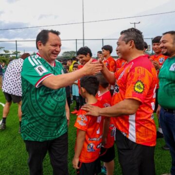 Renacimiento Maya llega al sur de Yucatán con espacios deportivos que fortalecen a las comunidades