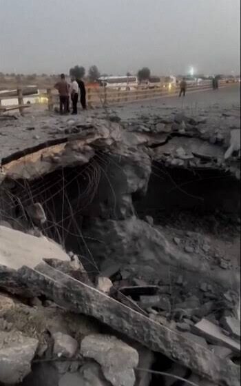 puente EE. UU. destruye puentes e infraestructura en Irán en sexta noche de bombardeos