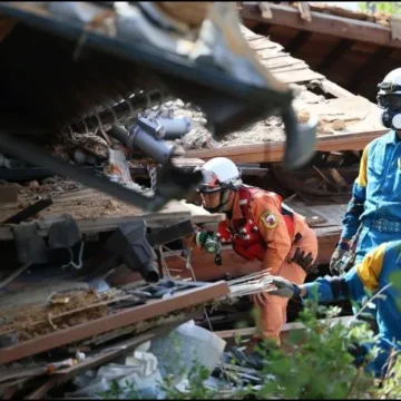 Aumenta a 34 la cifra de muertos por el terremoto de 7.1 en Kumamoto, Japón