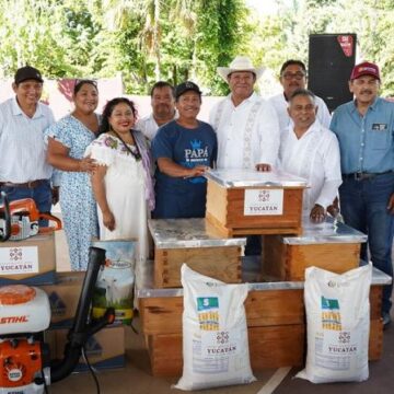 Apoyos por 11.2 mdp benefician a 700 productores de Yucatán