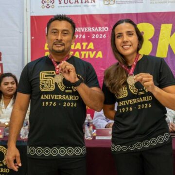 Caminata Recreativa 3K del Isstey por su 50 aniversario en Yucalpetén (1) Caminata Recreativa 3K del Isstey celebra 50 años