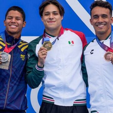 Clavadista-Osmar-Olvera Osmar Olvera cierra con tres oros en Santo Domingo 2026