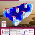 Pronostican lluvias fuertes para este miércoles en Yucatán