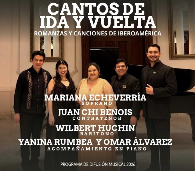 Cantos de ida y vuelta lleva música iberoamericana a Mérida