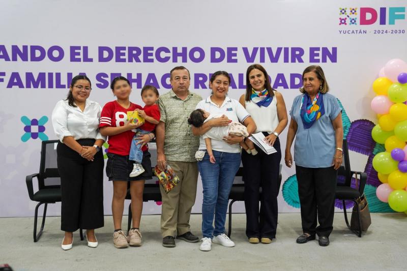 DIF Yucatán acompaña reintegración familiar de seis niñas, niños y adolescentes (2) DIF Yucatán acompaña reintegración familiar de seis menores