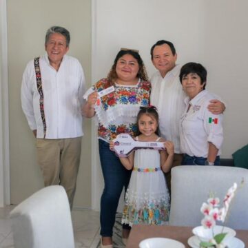 Yucatán avanza con 10 mil viviendas del programa federal
