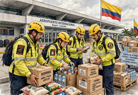 COLOMBIA FRENA INGRESO DE LOS TOPOS TLATELOLCO