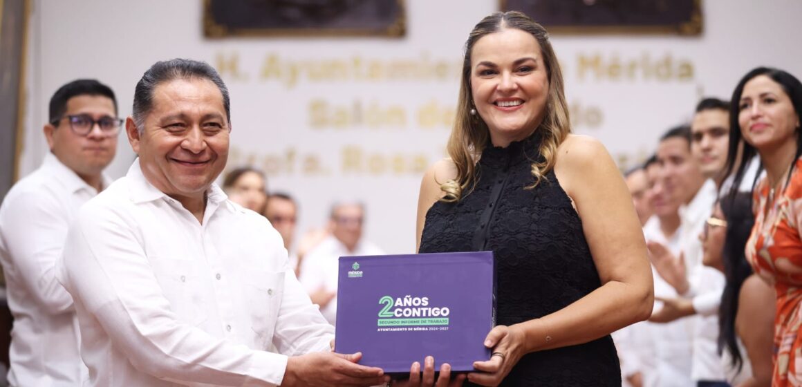 La  Alcaldesa Cecilia Patrón Laviada presentó ante Cabildo su Segundo Informe de Gobierno, destacando trabajo 24/7 y nuevo ordenamiento urbano con PMOTDU
