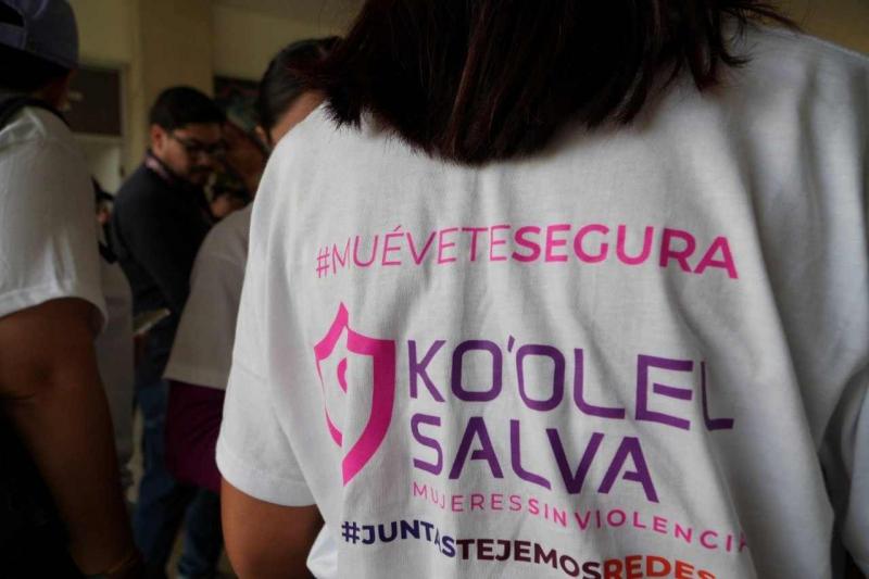 Ko’olel Salva protege a mujeres en Yucatán Ko’olel Salva protege a 132 mujeres en Yucatán