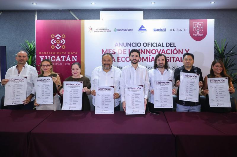 Mes-innovacion-digital (2) Yucatán será epicentro de la tecnología durante el Mes de la Innovación y la Economía Digital 2026