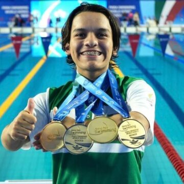 México lidera Serie Mundial de Para Natación 2026