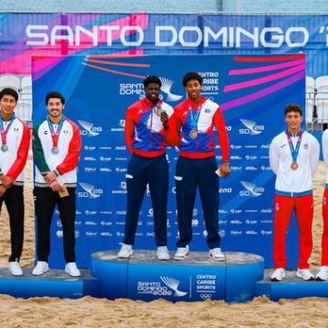Plata y bronce para México en voleibol de playa