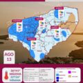 Yucatán tendrá temperaturas de hasta 42°C este jueves
