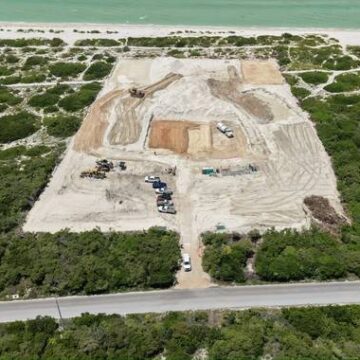 Profepa clausura obras del proyecto Las Dunas en Chuburná Puerto