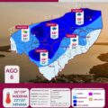 Pronóstico del tiempo para Yucatán este sábado 8 de agosto