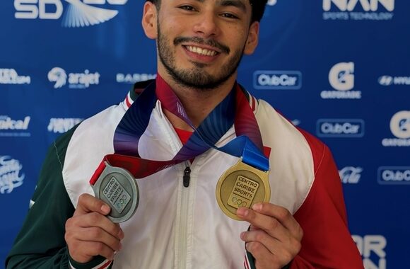 Halteristas mexicanos suman cinco medallas en Santo Domingo 2026