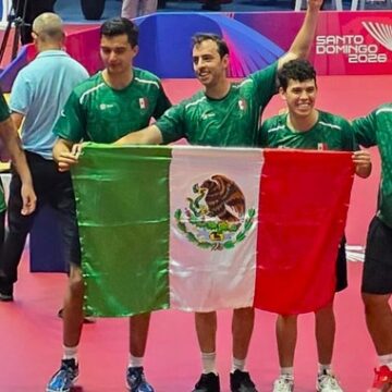 mexico-gana-oro-tenis-de-mesa (2) México gana oro por equipos en tenis de mesa en Santo Domingo 2026