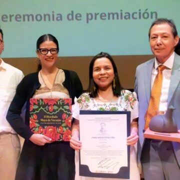premio nacional del INAH (2) Libro sobre bordado maya de Yucatán recibe mención honorífica en premio nacional del INAH